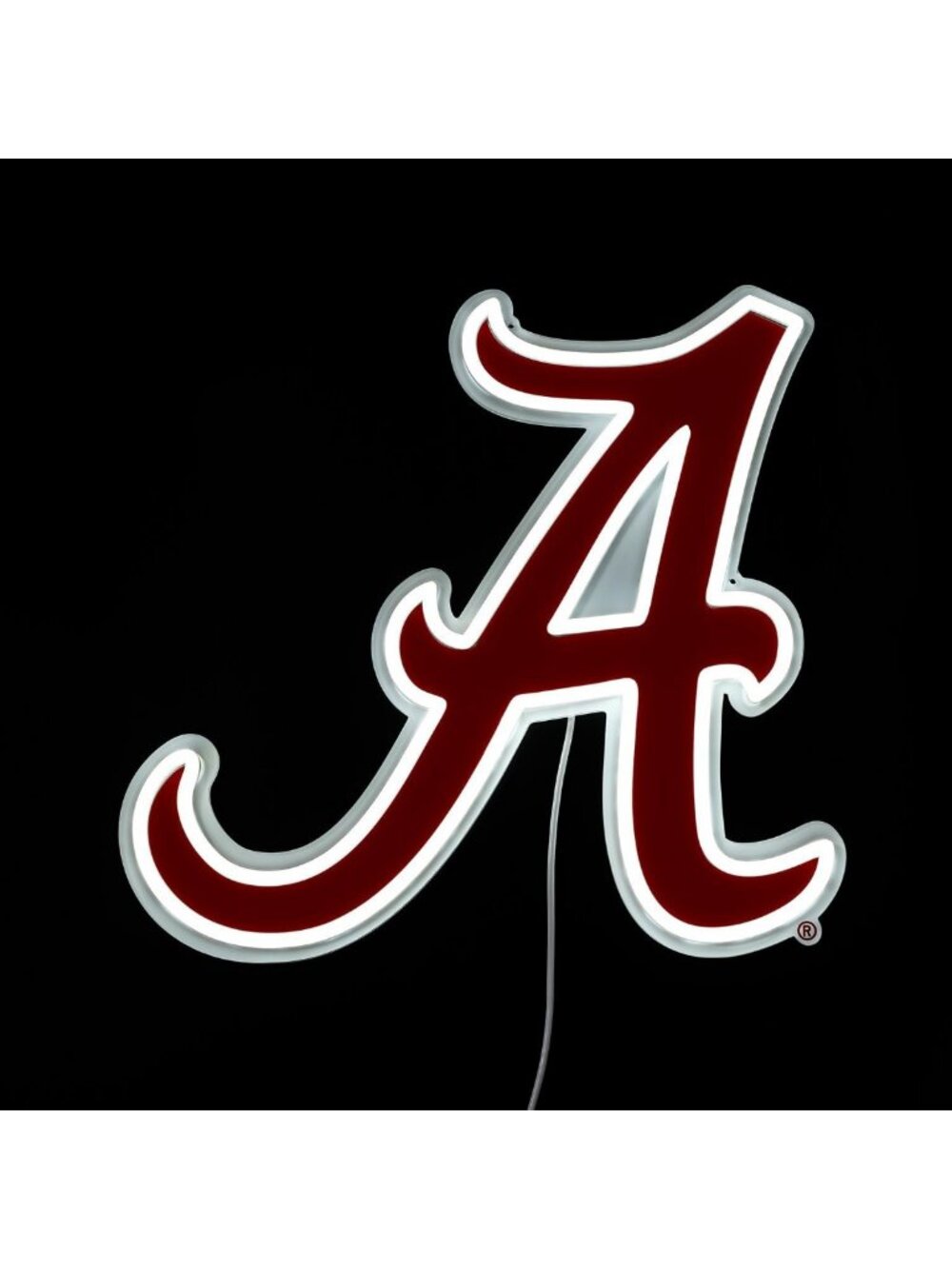 NCAA Alabama Crimson Tide LED Neon Light Sign - 15" Fan Decor for Game Day